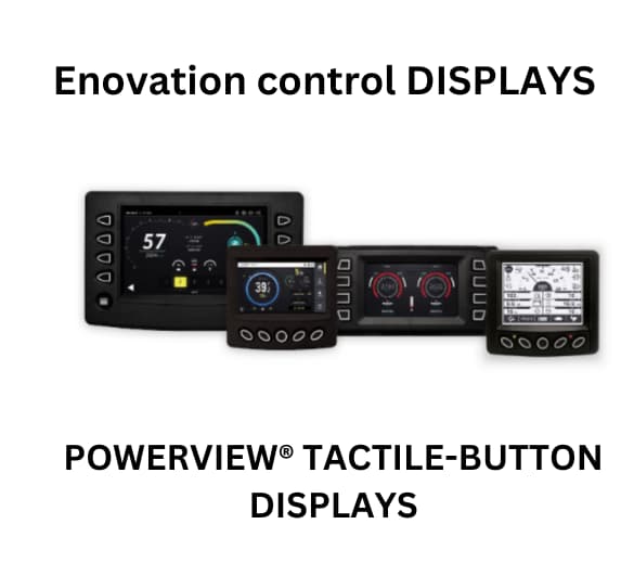 Array of Powerview tactical buttons presented, emphasizing their innovative features and user-friendly interface